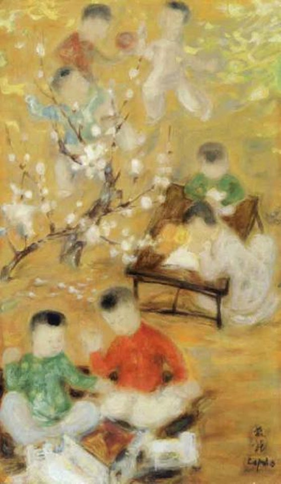 Dans le jardin by Le Pho