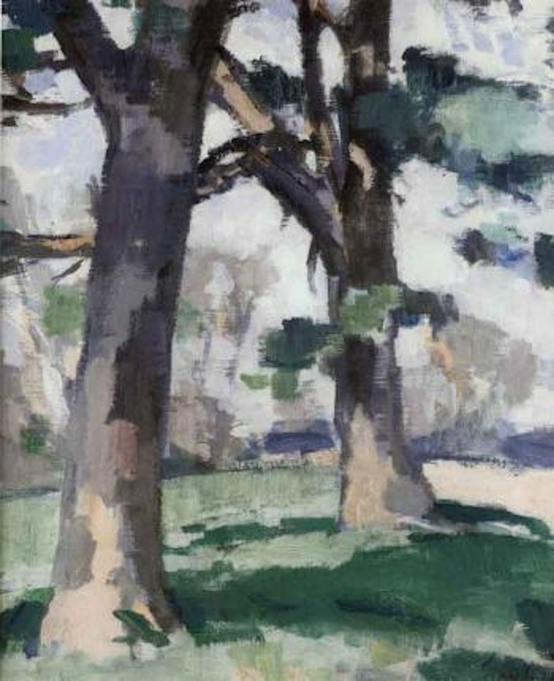 Trees at New Abbey by Samuel John Peploe