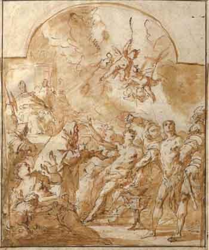 Scene de martyr by Gaspare Diziani