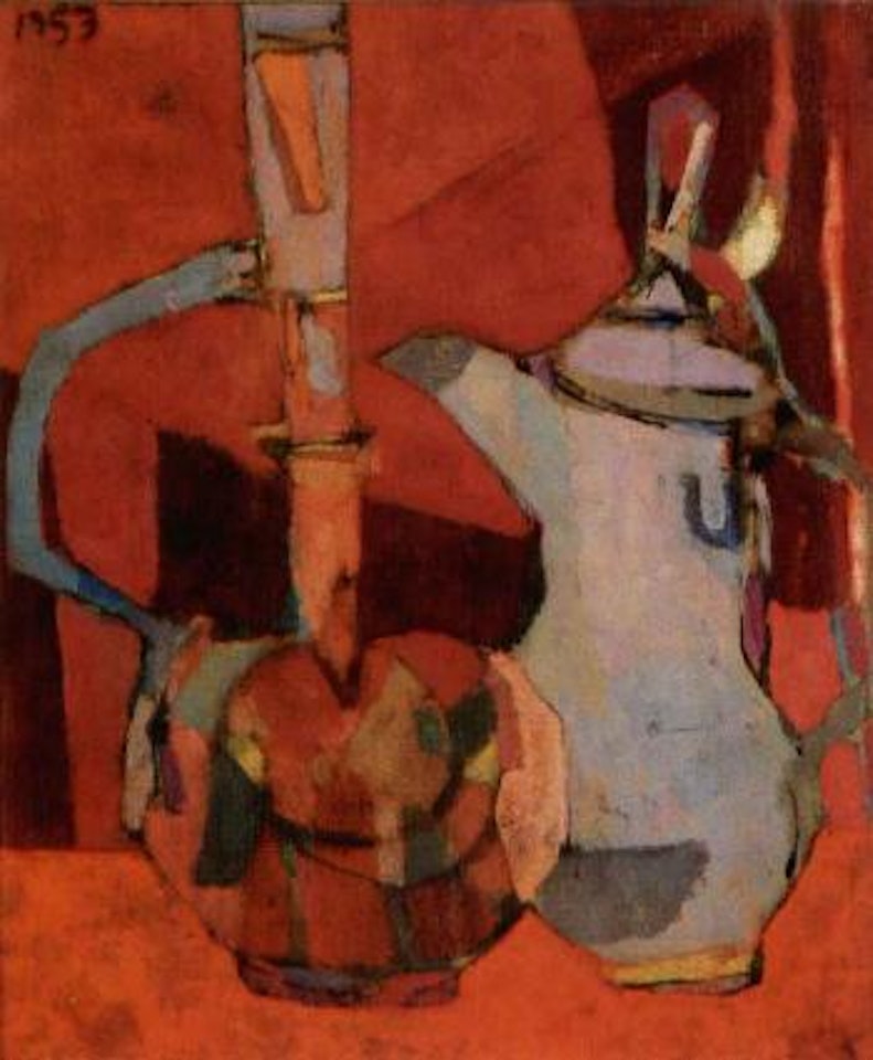 Still life by Avigdor Arikha