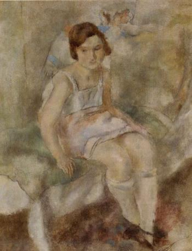 Jeune femme by Jules Pascin