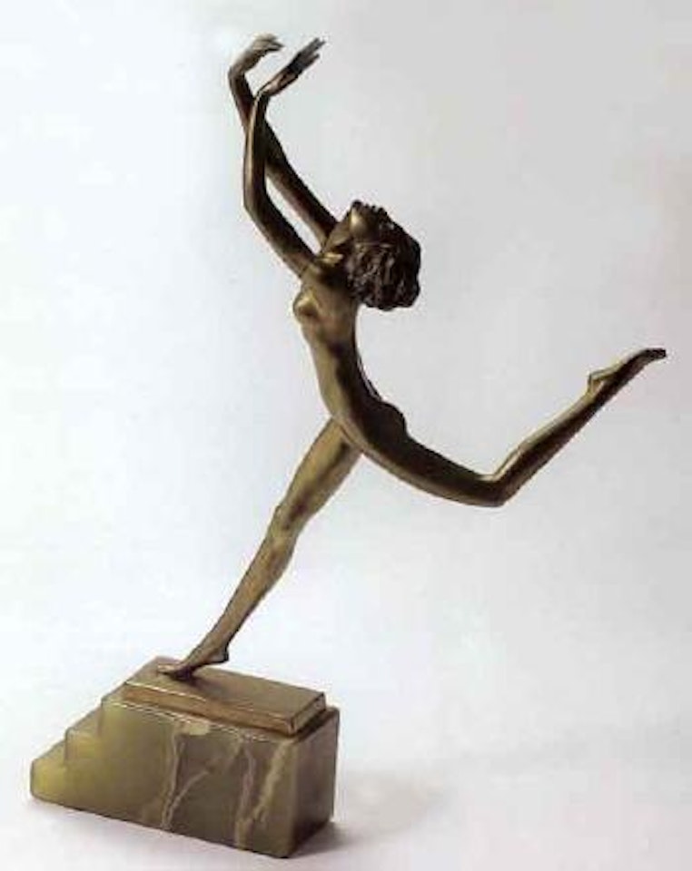 Dancing figure by Josef Lorenzl