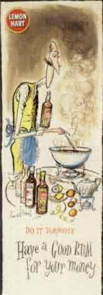 Do it yourself, have a good rum for your money by Ronald Searle