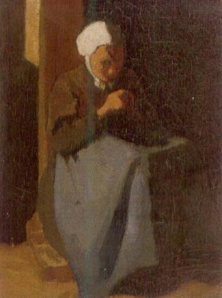 Paysanne a la coiffe by Henri Manguin
