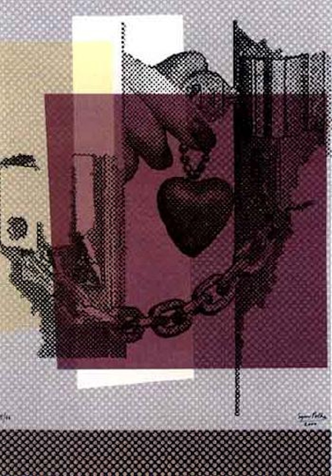 S.H oder die Liebe Zum Stoff by Sigmar Polke
