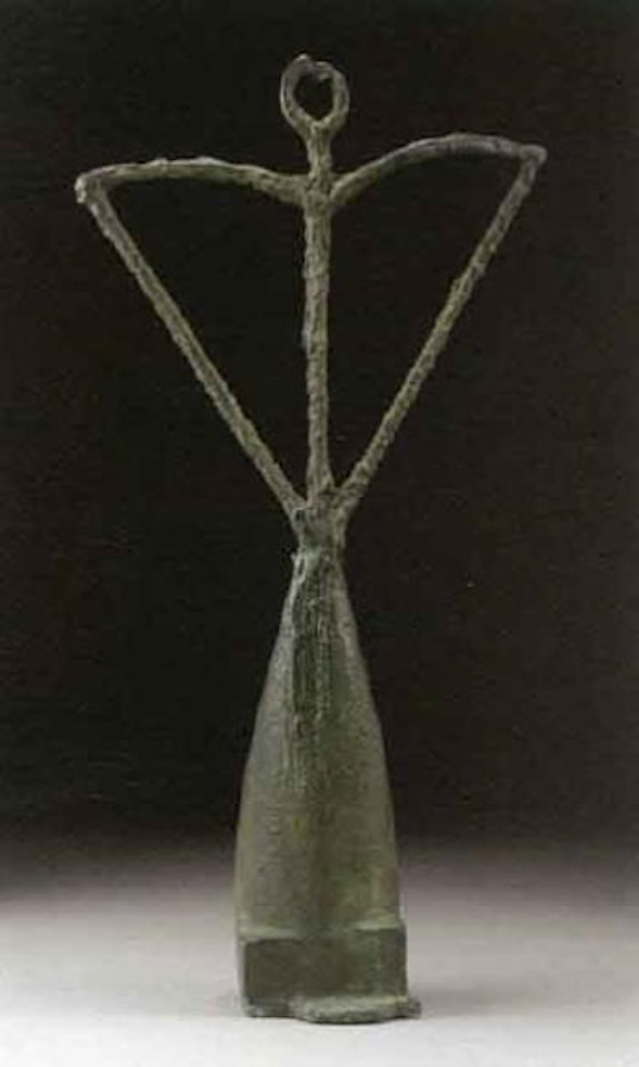 Pilgrim on Anvil by Barry Flanagan
