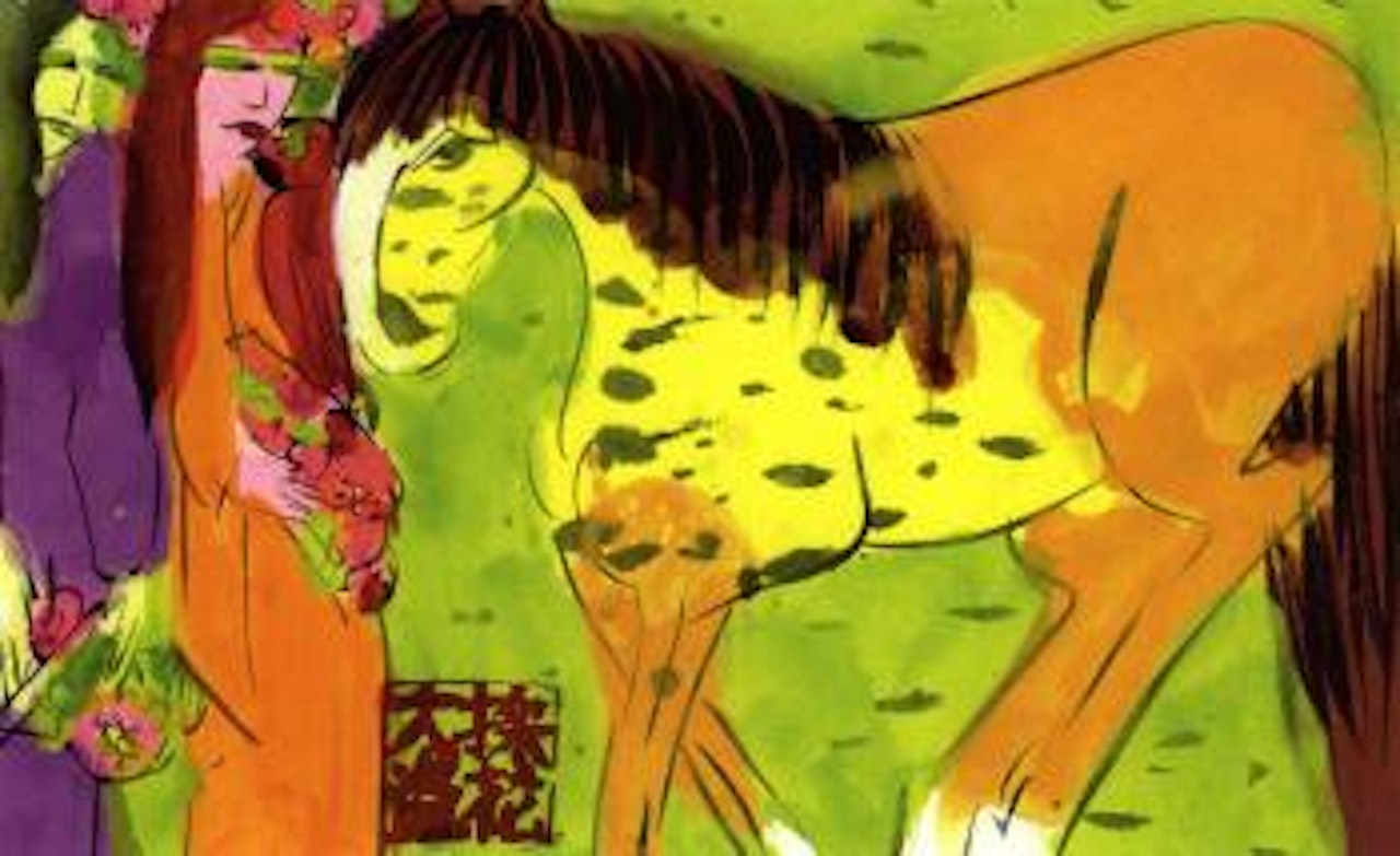 The horse by Walasse Ting