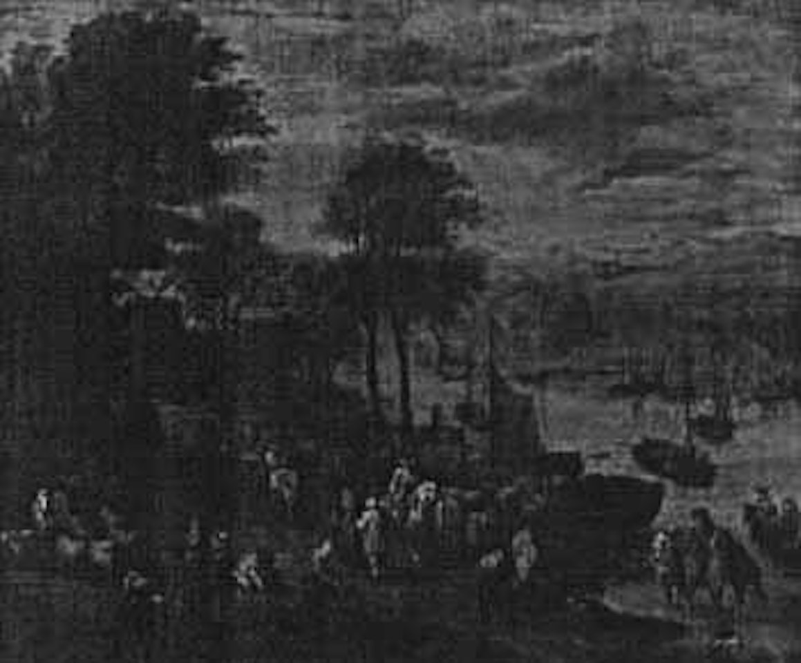 Scene de port anime by Pieter Bout