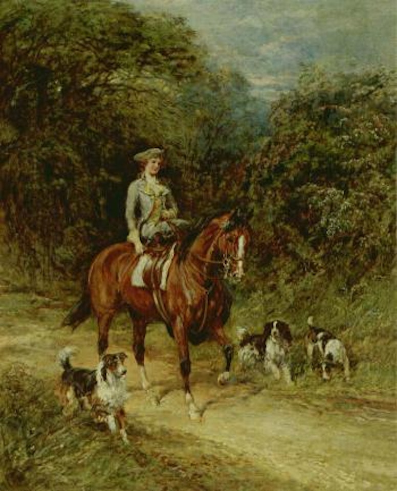 The squire's daughter by Heywood Hardy