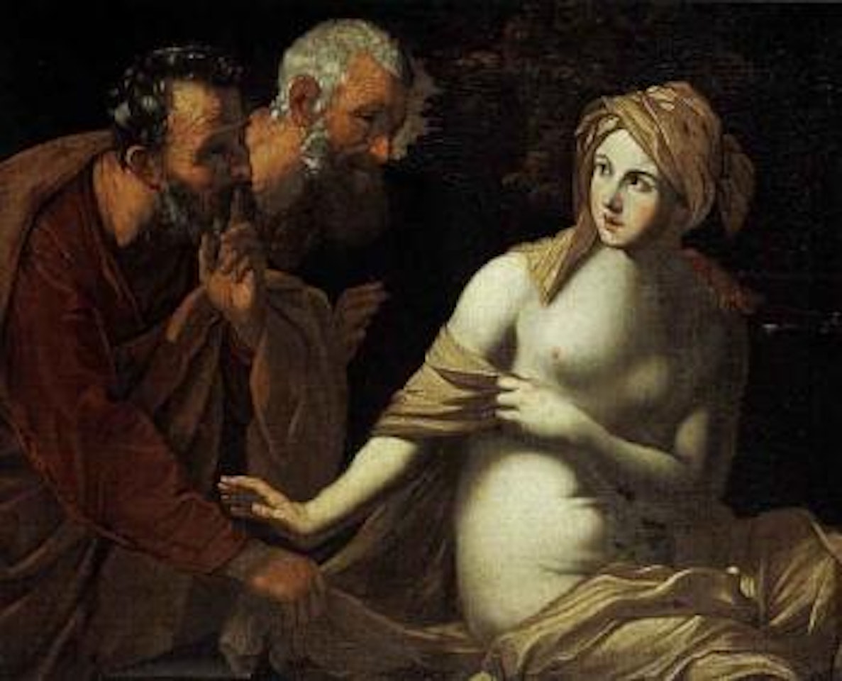 Susannah and the elderly by BOLOGNESE SCHOOL