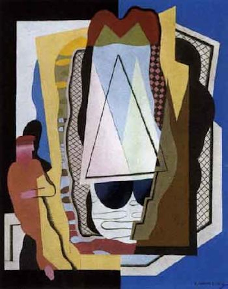 Cubist composition by Georges Valmier