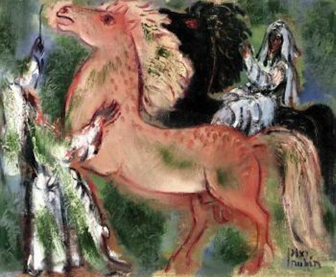 Stallion by Reuven Rubin