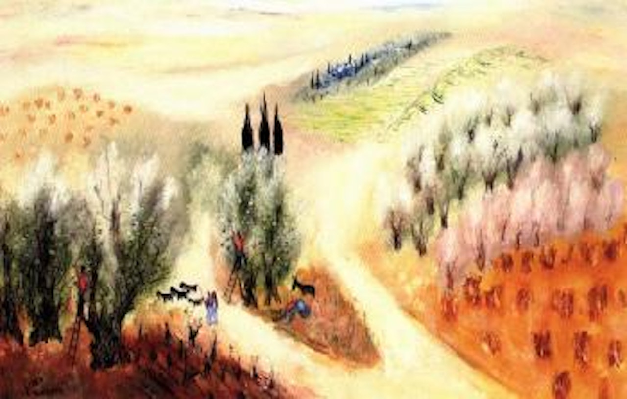 Landscape in Galilee by Reuven Rubin