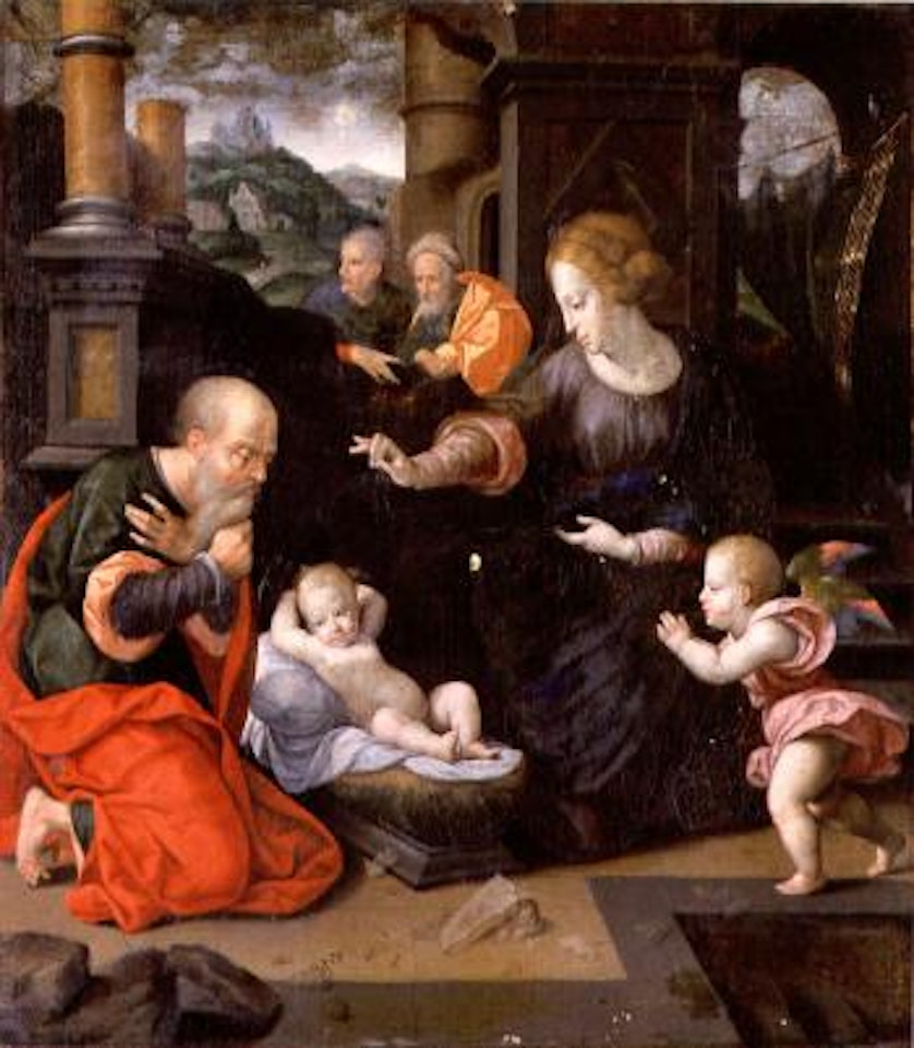 Nativity by Joos van Cleve