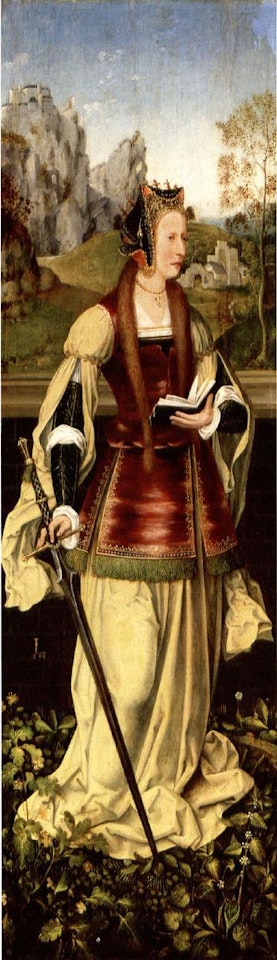 Saint Catherine of Alexandria by Master of Frankfurt