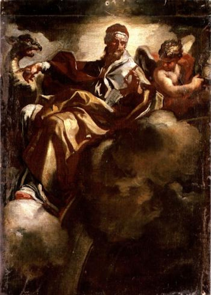 Saint Pius V by Francesco Solimena