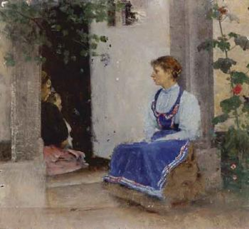 Eugenie, Boris and cousin by Ivan Pavlovitch Pochitonov