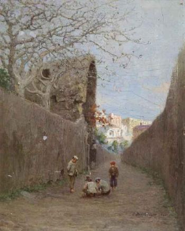 Ruelle a Torre del Greco, Naples by Ivan Pavlovitch Pochitonov