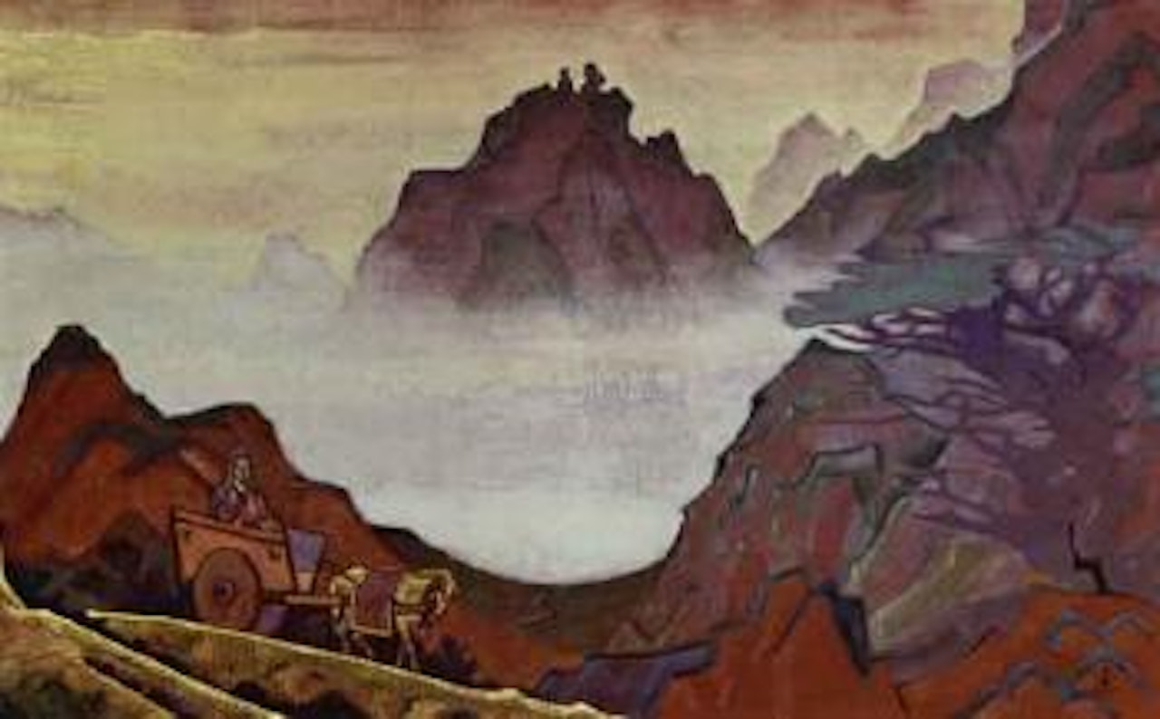 Confucius, the just one by Nikolai Konstantinovitch Roerich