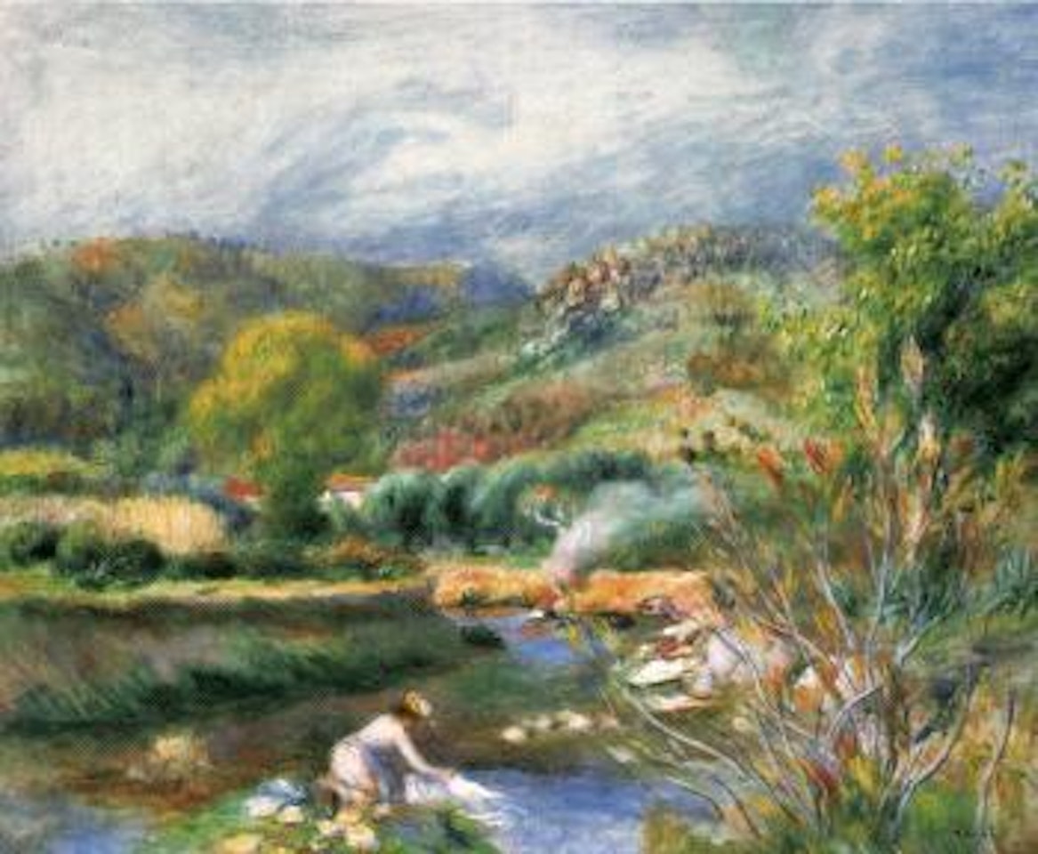 Laveuse by Pierre-Auguste Renoir