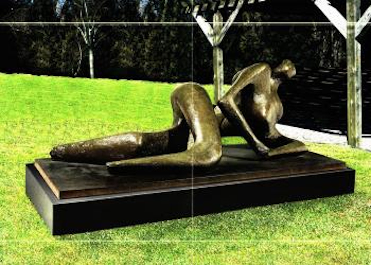 Reclining figure by Henry Moore