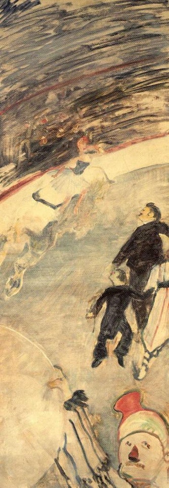Au cirque: clown by Henri de Toulouse-Lautrec