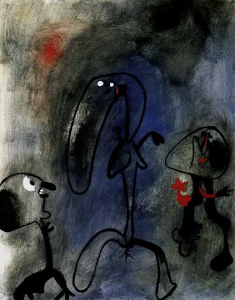 Figures by Joan Miró
