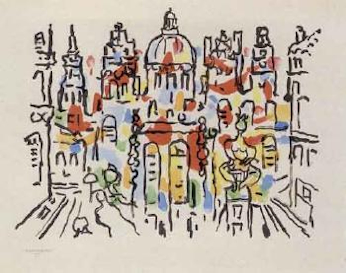 View of Havana by René Portocarrero