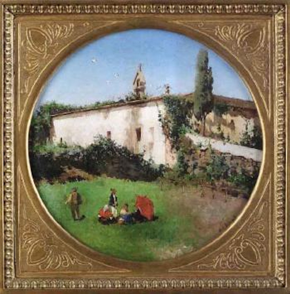 Gallegan scene by Aureliano de Beruete