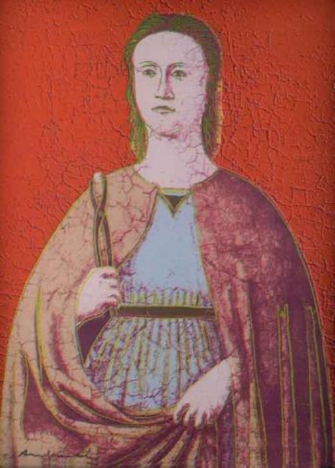 Saint Apollonia by Andy Warhol