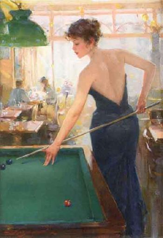 Snooker table by Constantin Razoumov