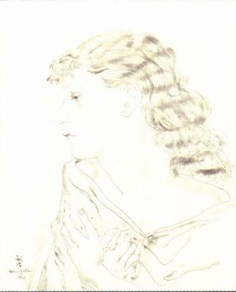 Portrait de Madeleine by Leonard Tsuguharu Foujita