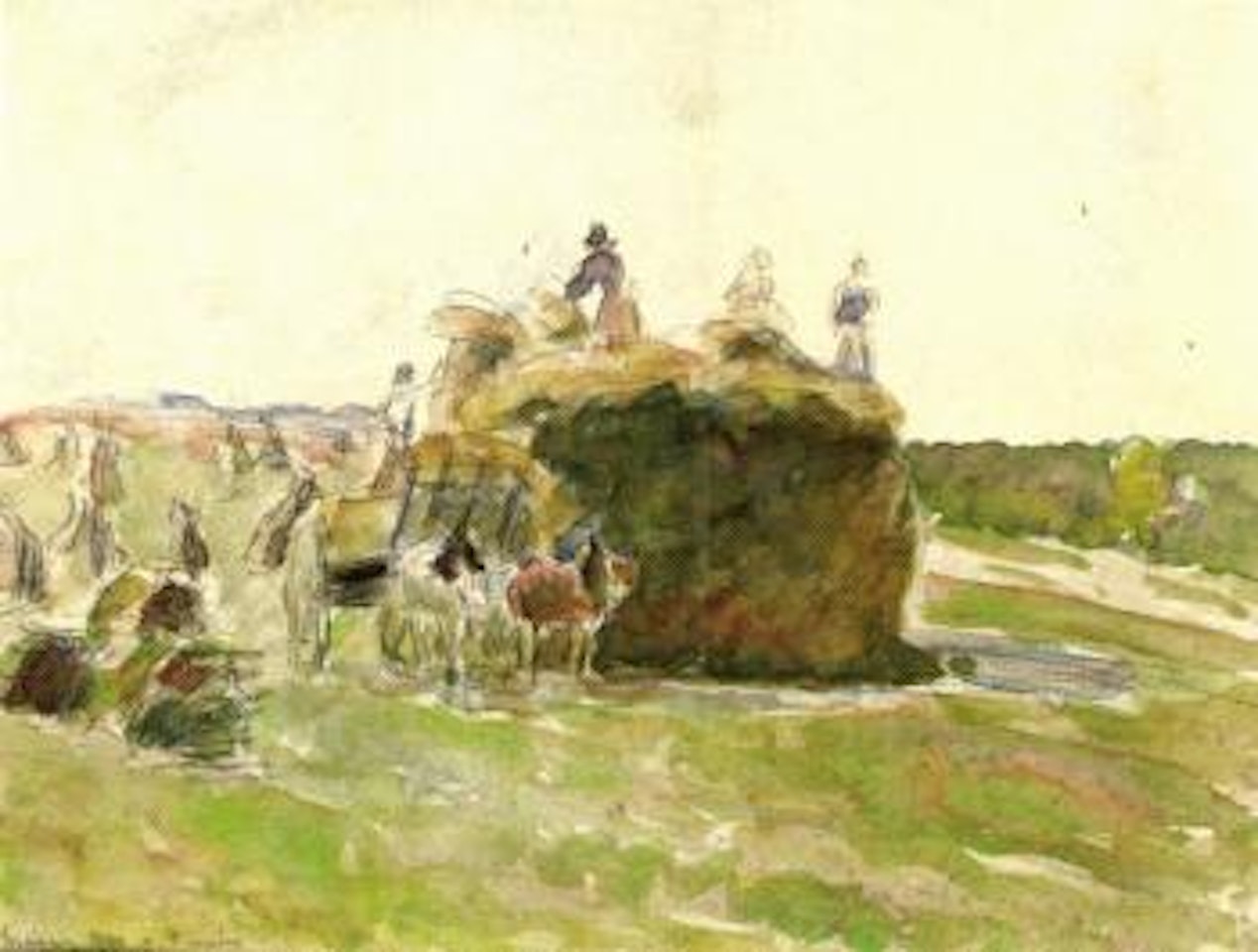 Eargny, France by Camille Pissarro