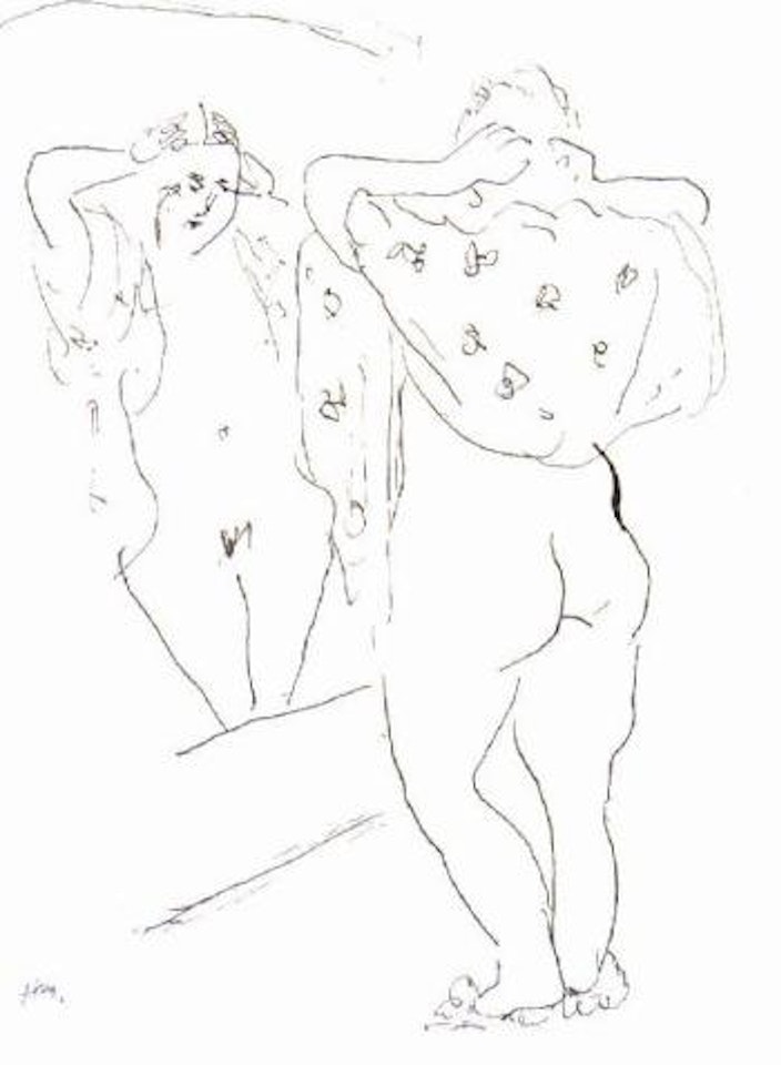 Nu a la glace by Henri Matisse