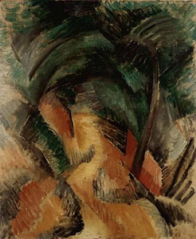 Chemin a l'estaque by Georges Braque