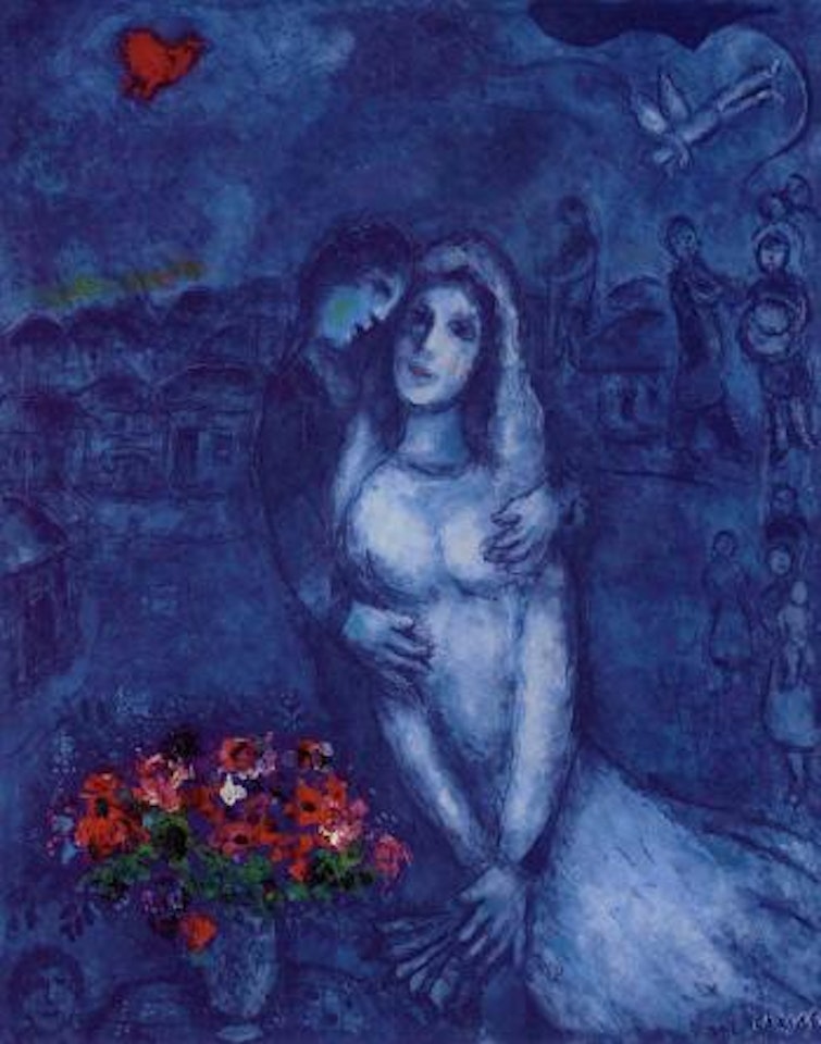 Couple by Marc Chagall