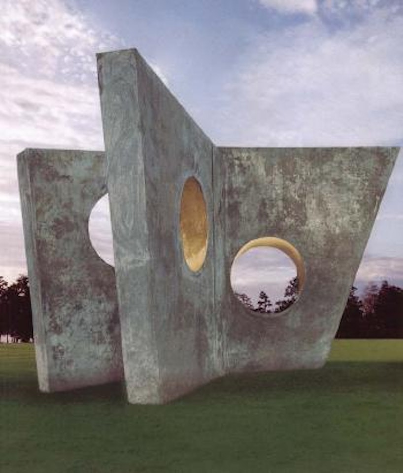 Three obliques: walk-in by Barbara Hepworth