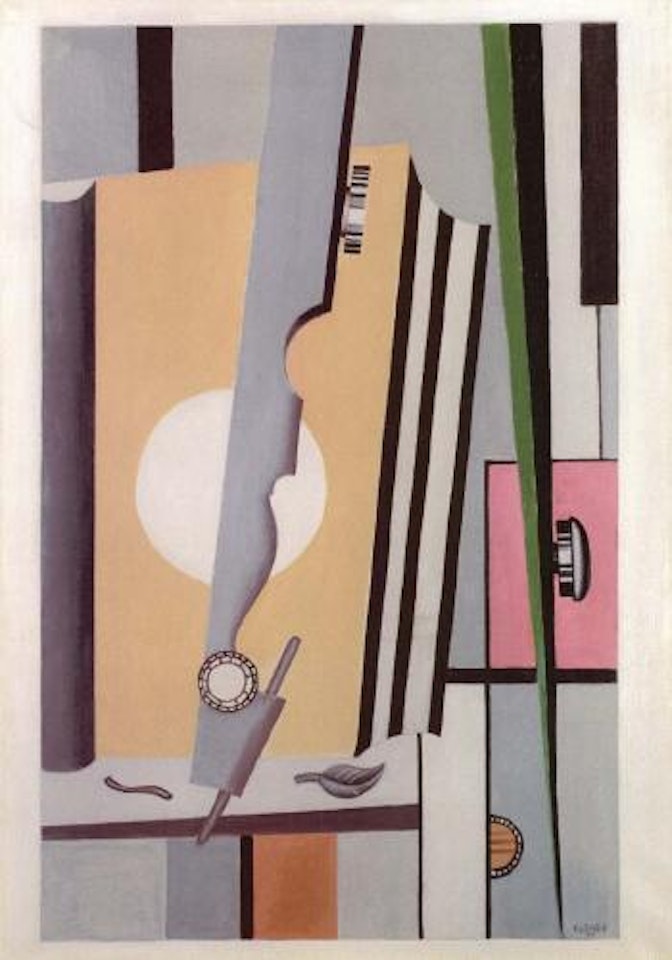 Nature morte, le compas by Fernand Leger