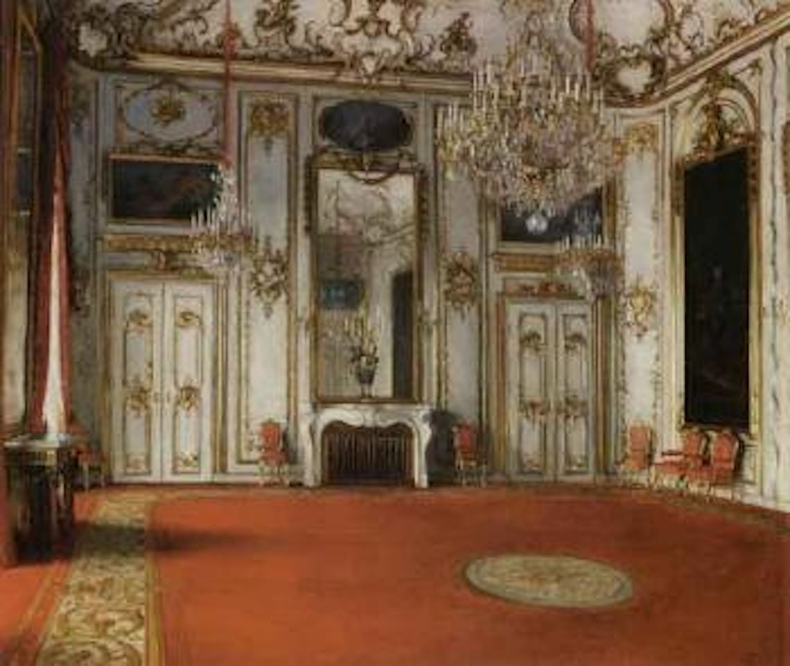 Riddersalen, Christian VIIs Palace in Amalienborg by Paul Fischer