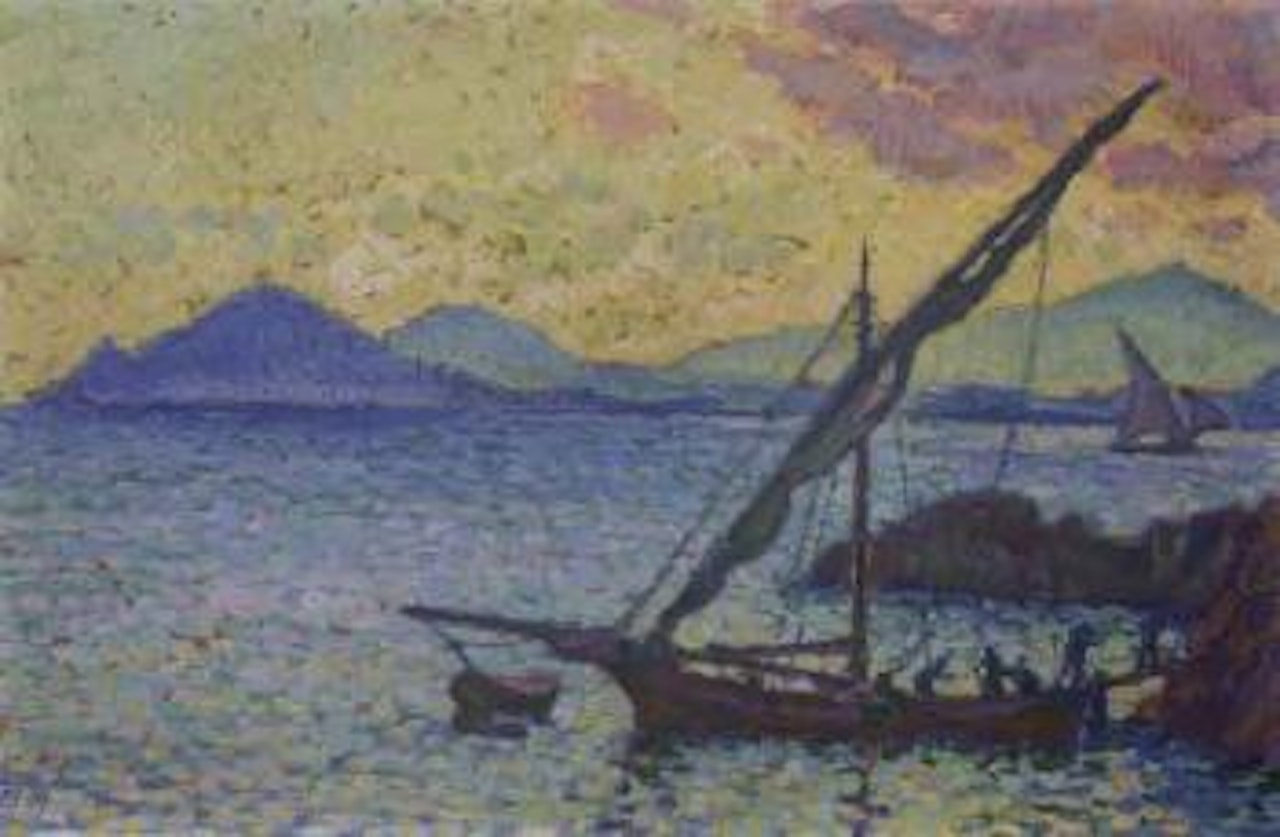 Le Cap Misene, Naples by Theo van Rysselberghe