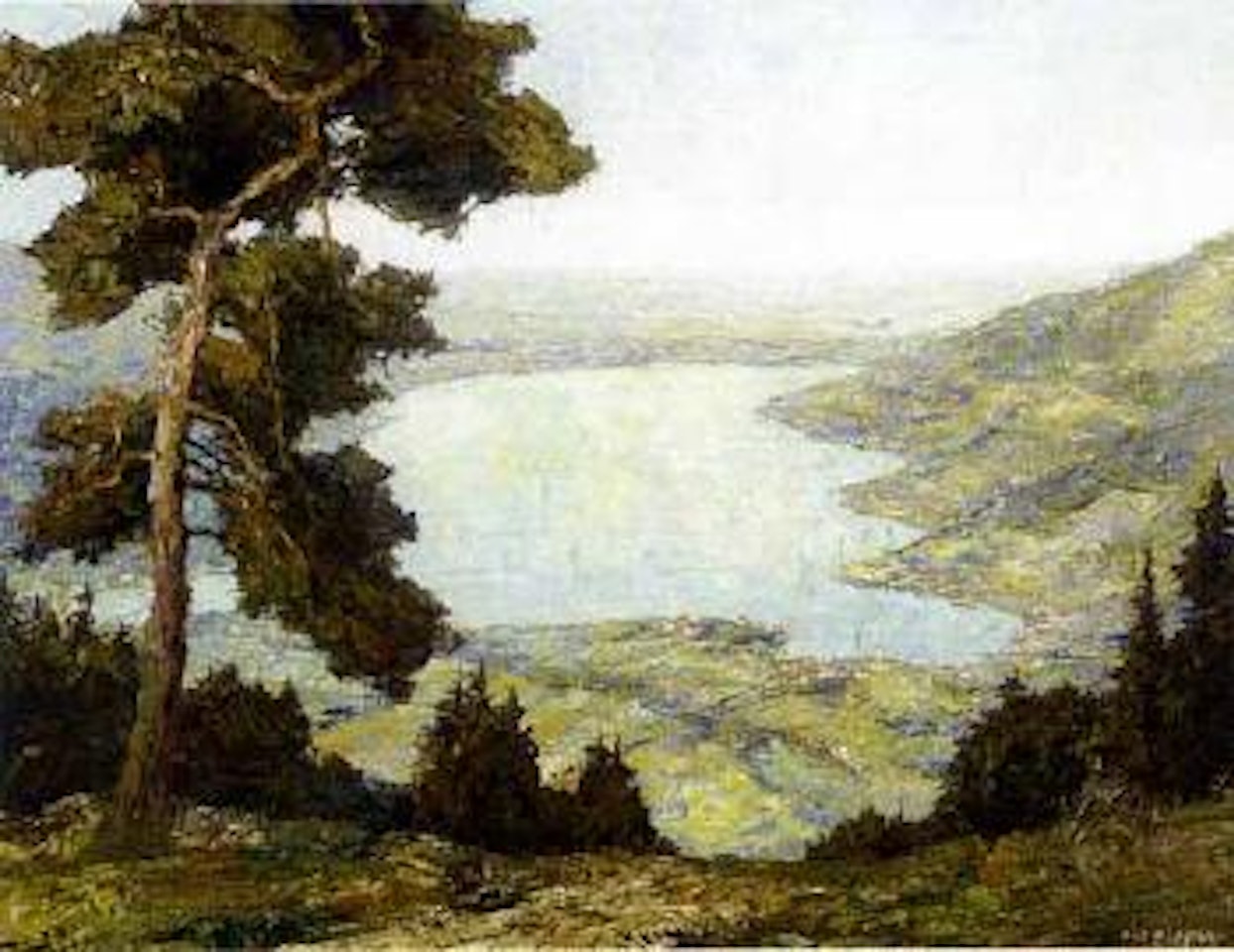 Wallberg on Tegernsee by Otto Pippel
