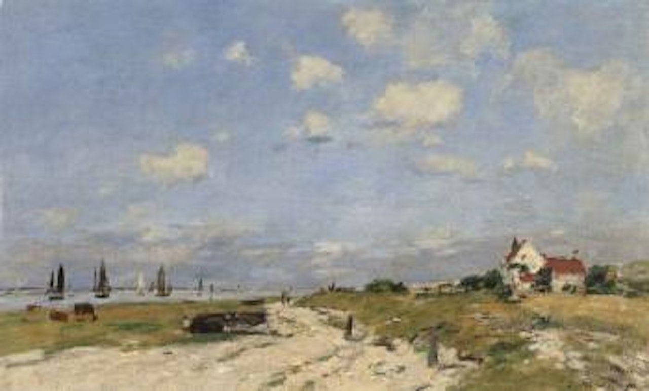 Dunes a Etaples by Eugène Boudin