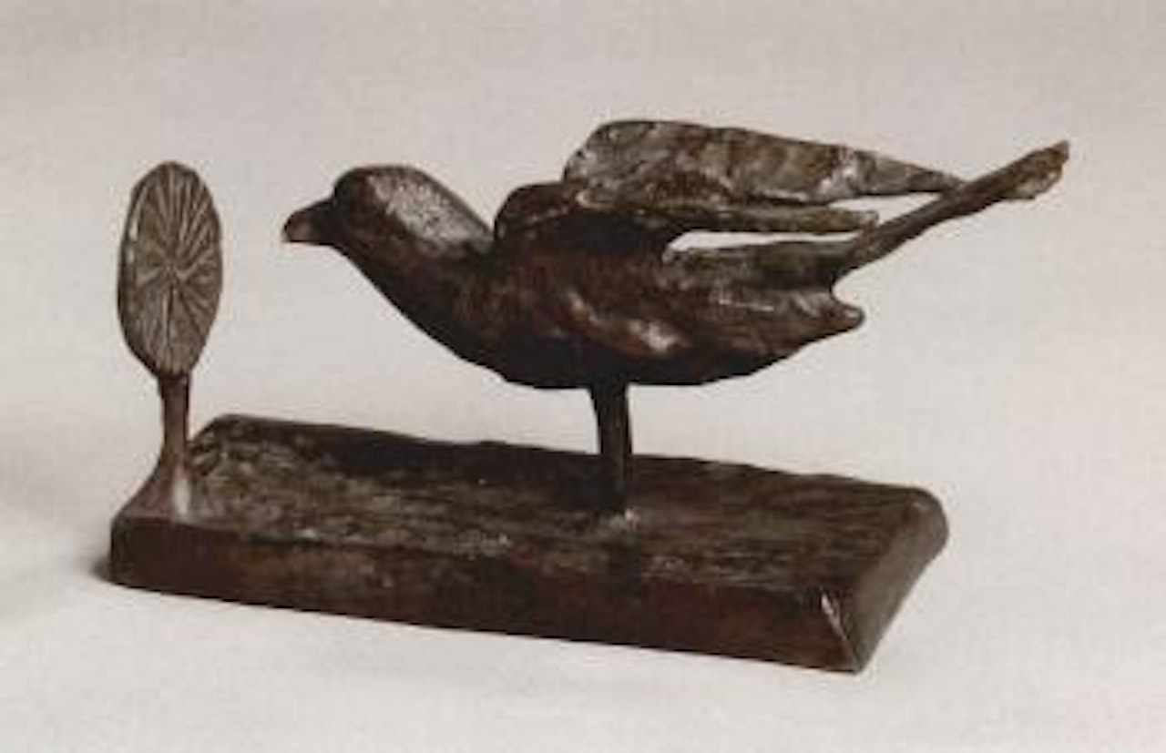 Oiseau volant au soleil by Diego Giacometti