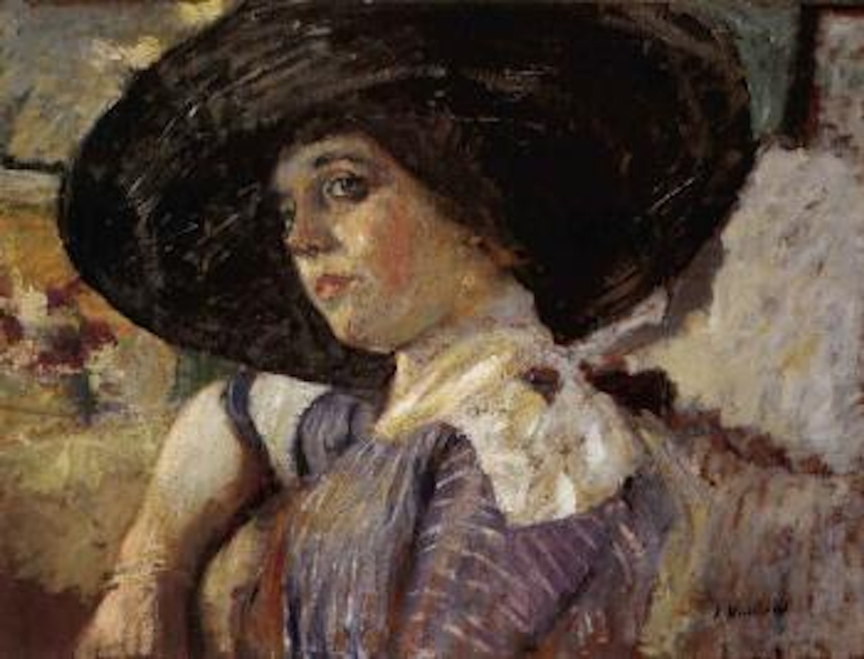 Femme au chapeau by Édouard Vuillard