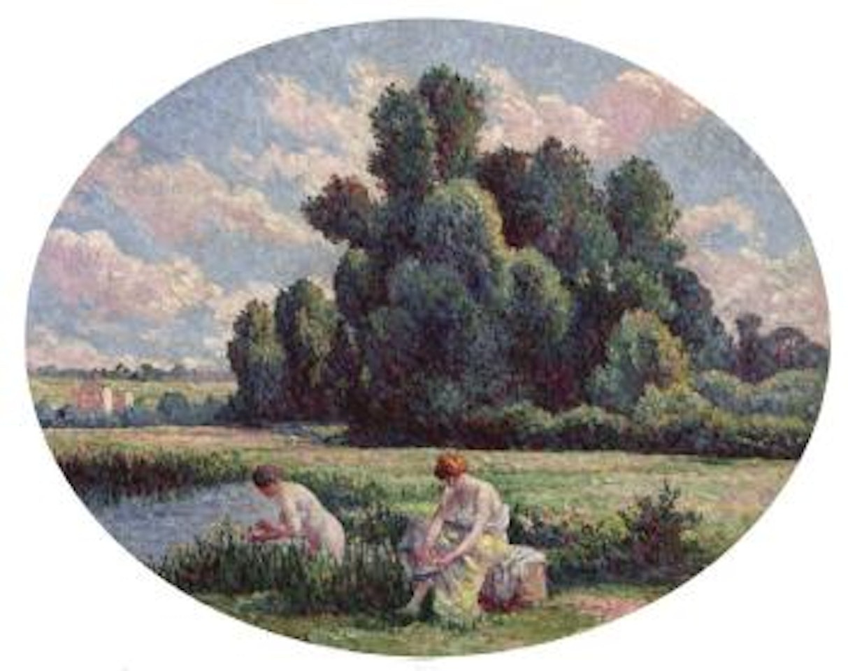 Moulineux, baigneuses by Maximilien Luce