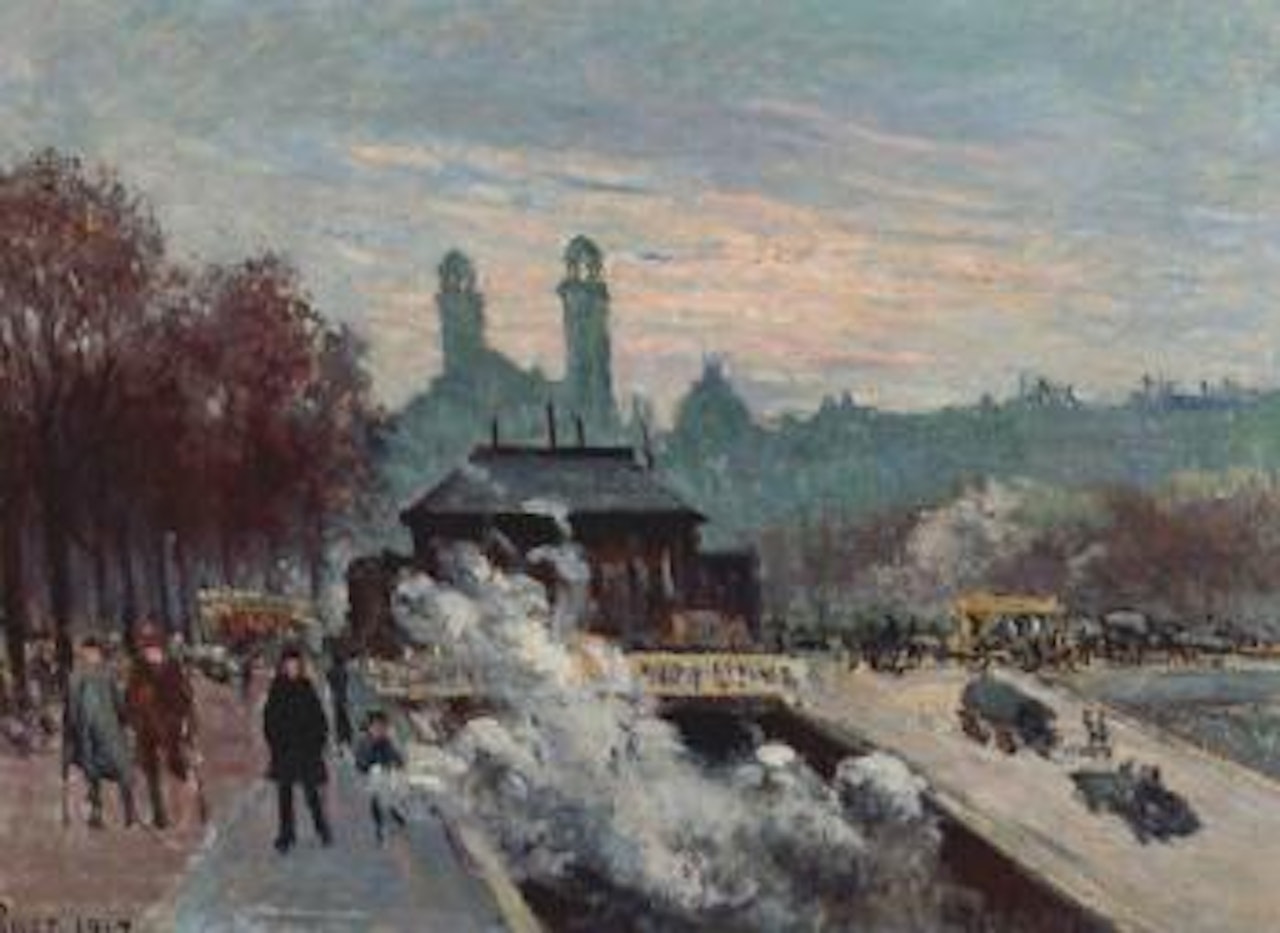 Trocadero by Maximilien Luce