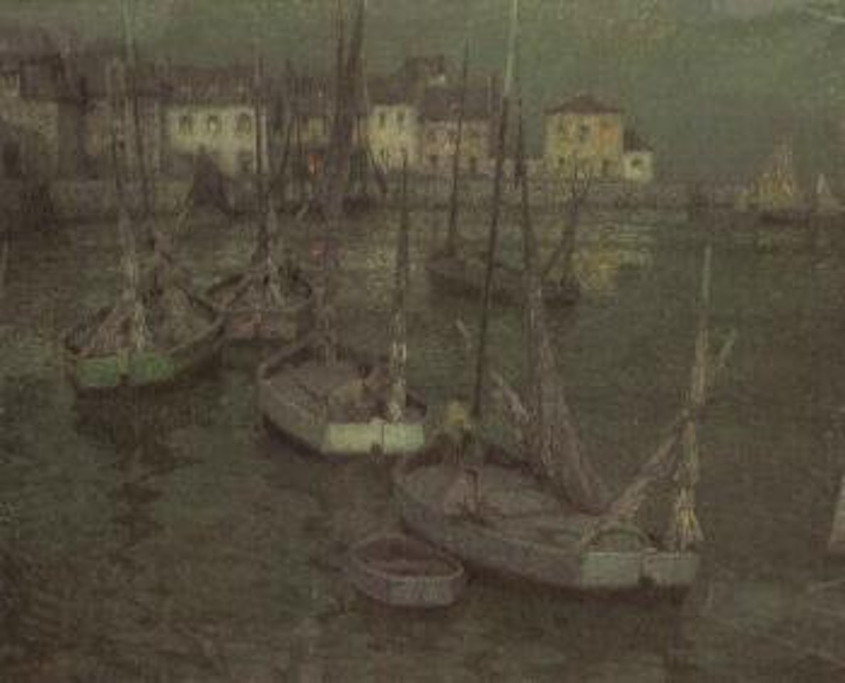 Barques de peche by Henri Le Sidaner