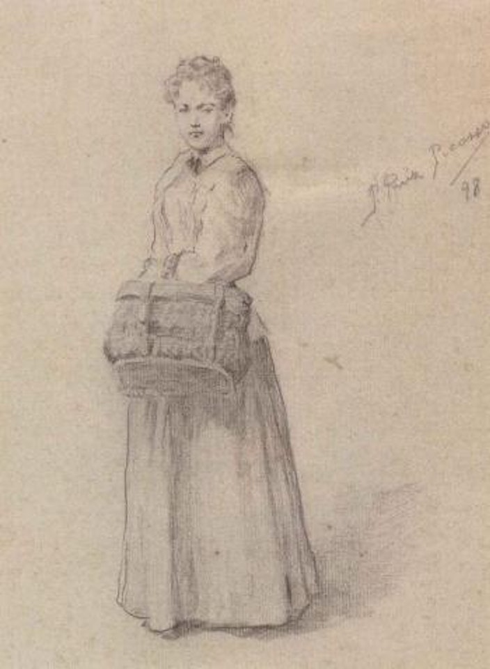 Jeune femme au panier by Pablo Picasso