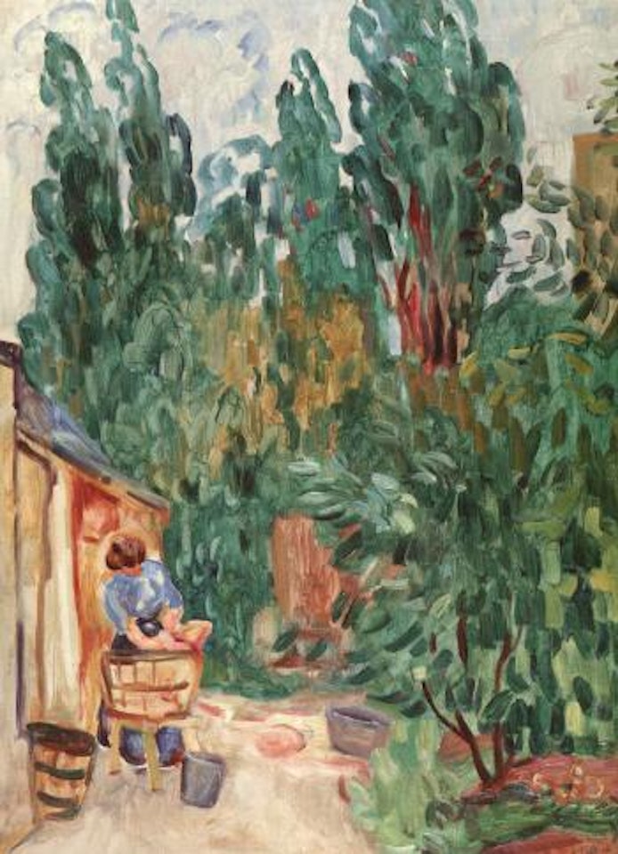 Femme au baquet by Louis Valtat