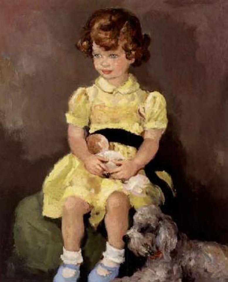 Portrait de jeune fille by Marcel Dyf